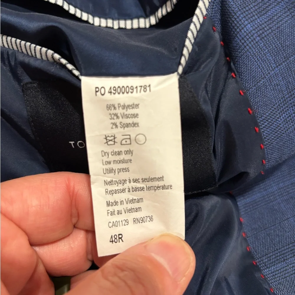Tommy Hilfiger Navy Blue Suit - Picture 7 of 9